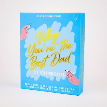 Why You're the Best Dad - DIY Scratch Cards