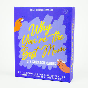 Why You’re the Best Mum - DIY Scratch Cards