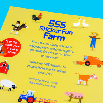 Farm Sticker Fun Book