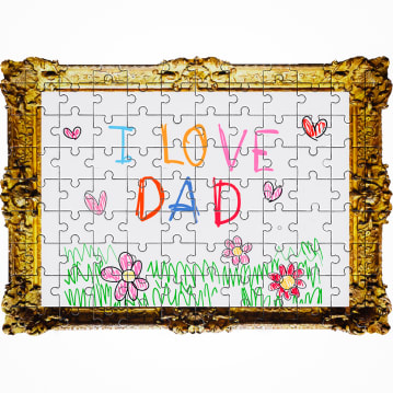 Framed Drawing Jigsaw Puzzle