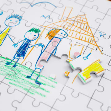 Framed Drawing Jigsaw Puzzle