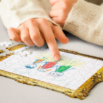 Framed Drawing Jigsaw Puzzle