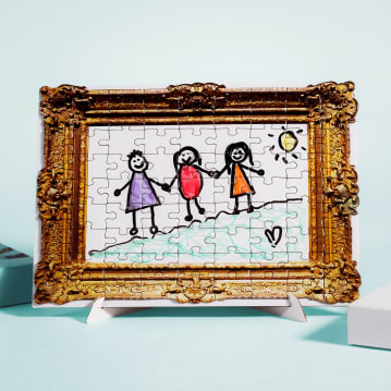 Framed Drawing Jigsaw Puzzle