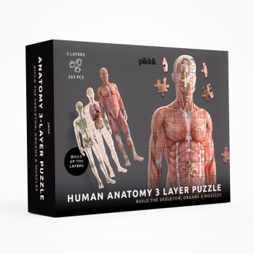Human Anatomy Layer Puzzle