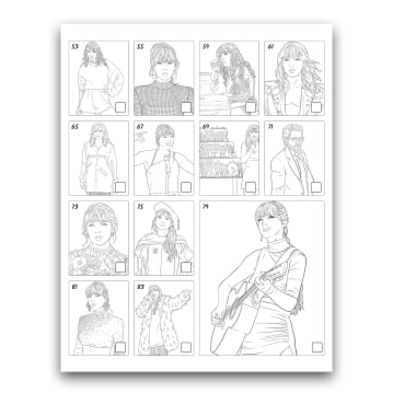 SUPER FAN-tastic Taylor Swift Coloring & Activity Book (100% Unofficial)