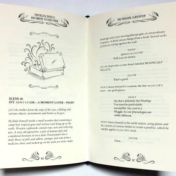 Fantastic Beasts Interactive Book - The Original Screenplay