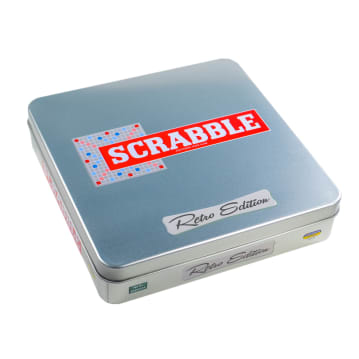 Scrabble Tin - Retro Edition