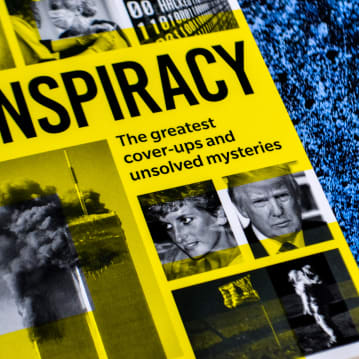 Conspiracy Book - The Greatest Cover-ups & Unsolved Mysteries
