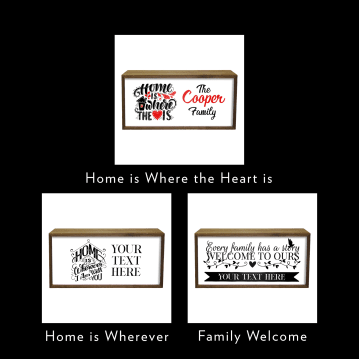 Personalised Light Boxes