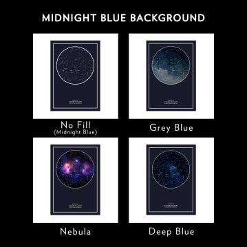 Personalised Night Sky Star Posters
