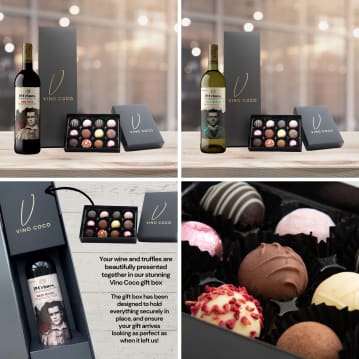 19 Crimes Sauvignon Blanc & Red Wine Truffles Gift Sets