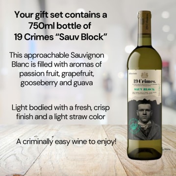 19 Crimes Sauvignon Blanc & Red Wine Truffles Gift Sets