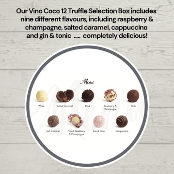 19 Crimes Sauvignon Blanc & Red Wine Truffles Gift Sets