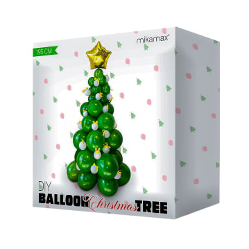 DIY Balloon Christmas Tree