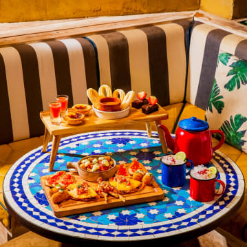 Afternoon Tea for Two with a Teapot Cocktail at Revoluc&iacute;on de Cuba