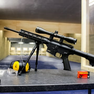 Assault Rifle Speed Shooting for Two
