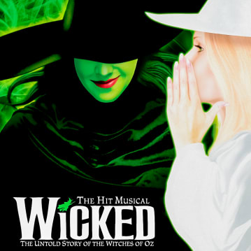 Tickets to Wicked and a Meal for 2