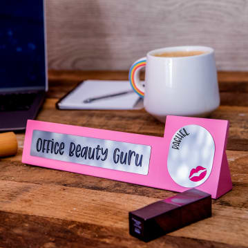 Office Beauty Guru Funny Desk Sign