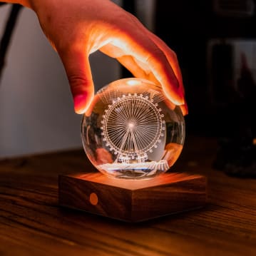 Ferris Wheel Crystal Light