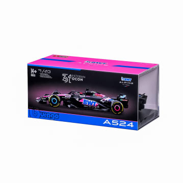 Esteban Ocon BWT Alpine A524 2024 F1 Season Collectors Model Car (1:43 Scale)