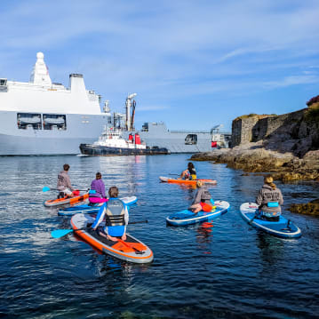 Standup Paddleboarding Lesson Experience