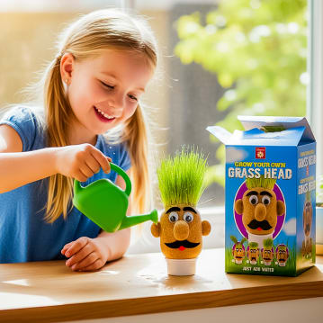 Grow Your Own Grass Head