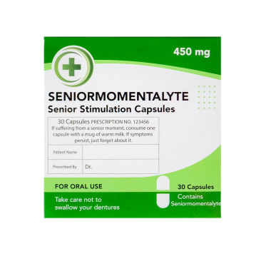 Seniormomentalyte - Joke Pills