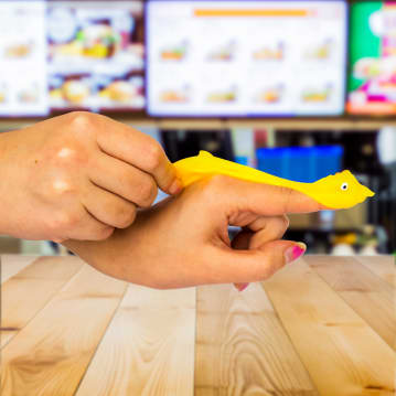 Finger Flicking Chicken Game