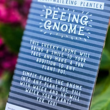 Self Watering Peeing Planter Gnome