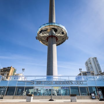 Afternoon Tea for Two in Brighton with Brighton i360 Journey
