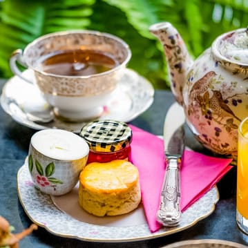 Afternoon Tea with a Glass of Champagne for Two at Brigit's Bakery