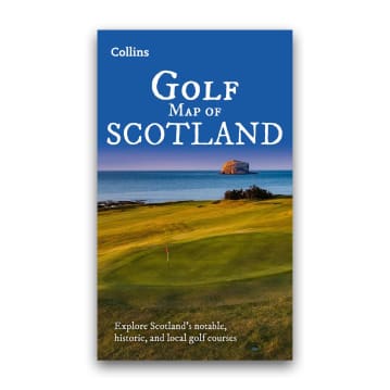Collins Golf Map Of Scotland
