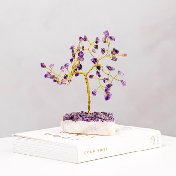Ameythst Gemstone Tree
