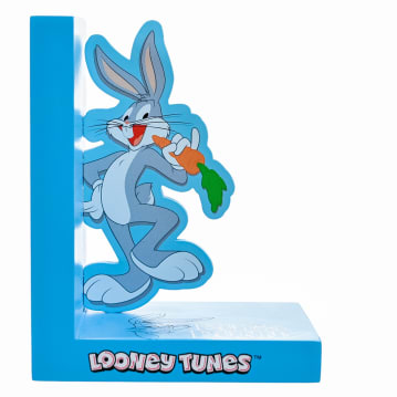 Warner Bros Looney Tunes Bugs Bunny And Lola Wooden Book Ends