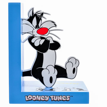 Warner Bros Looney Tunes Tweety And Sylvester Wooden Bookends
