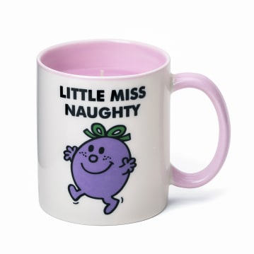 Little Miss Naughty Blueberry Muffin Scented Reusable Mug Candle
