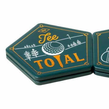 Set of 4 Golf Coasters
