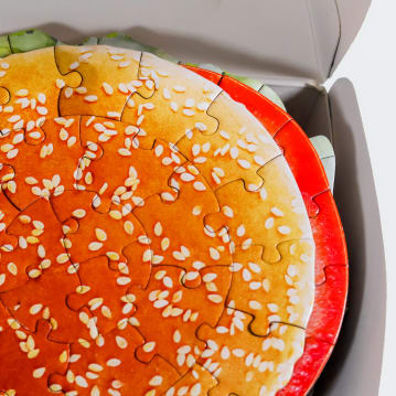 Burger Layer Jigsaw Puzzle