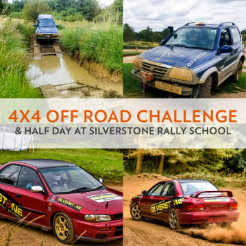 4x4 Off Road Challenge & Half Day at Silverstone Rally School