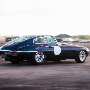 Jaguar E Type Blast