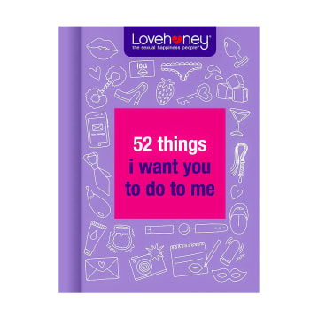 Lovehoney 52 Things I Want You To Do To Me Book