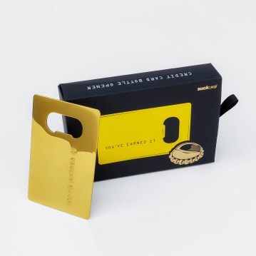 Gold Card - Credit Card Bottle Opener