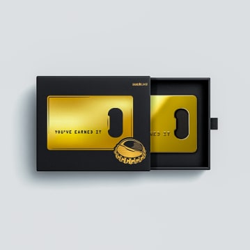 Gold Card - Credit Card Bottle Opener