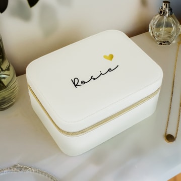 Personalised Travel Jewellery Box