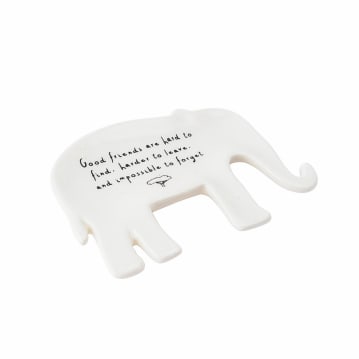 Friends Elephant Ring Dish