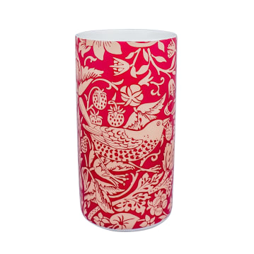 William Morris Raspberry Ceramic Vase