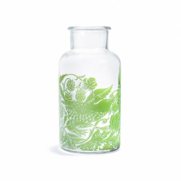 William Morris Sage Glass Vase