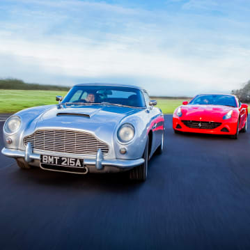 Supercar Vs Classic Car Thrill