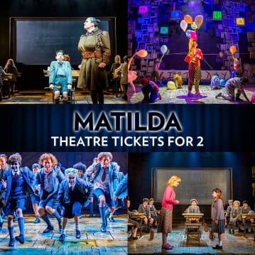 Matilda The Musical Theatre Tickets for Two