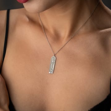 Personalised Egypt Cartouche Necklace